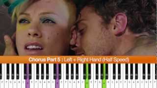 How To Play Try (Pink) Piano Tutorial