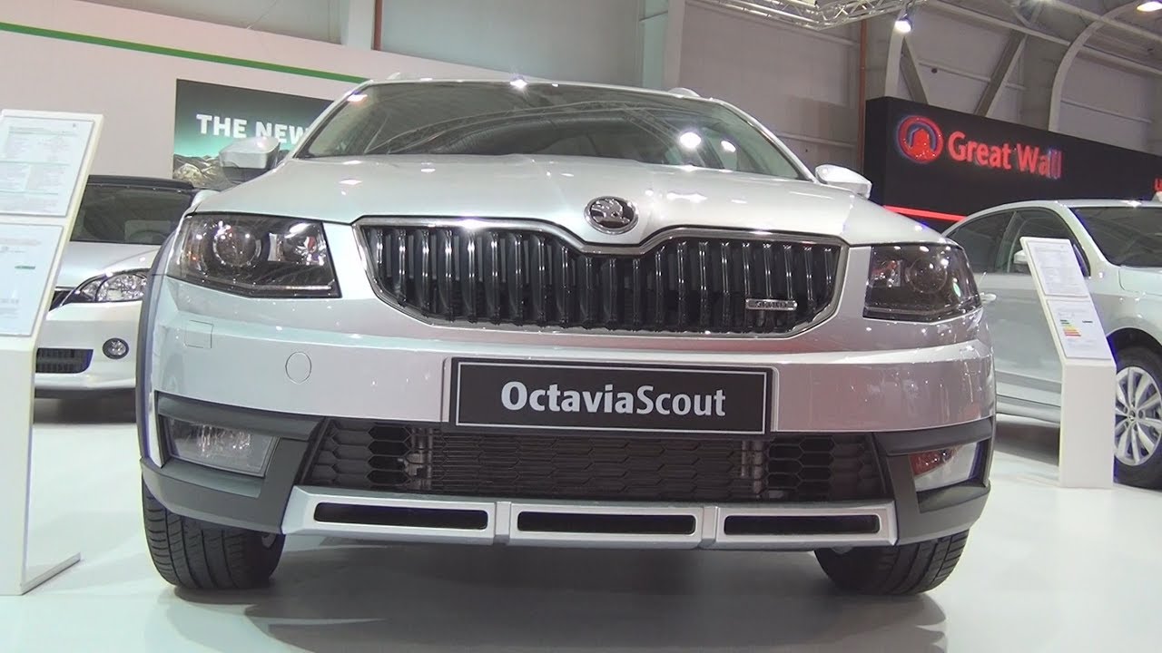 Škoda Octavia Combi SCOUT 2.0 TDI CR 135 kW DPF 6DSG 4x4 (2016) Exterior and Interior