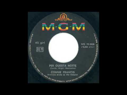 Connie Francis - Per Questa Notte DEStereo