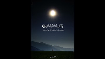 تلاوة من ﴿ سورة القيامة ﴾ للقارئ الشيخ إدريس ابكر 🤍🎧