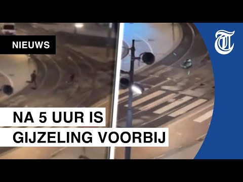 Gijzelnemer Apple Store keihard aangereden door politie