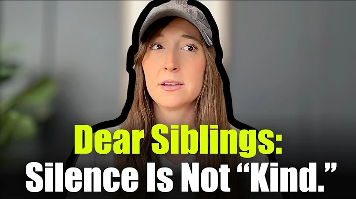 My Siblings Say I’m Cruel for Telling the Truth.