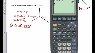 College Trigonometry Unit 7.5 Notes Solving Trig Equations Day 1 2022