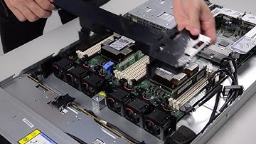 Lenovo ThinkSystem SR570 installing a DIMM