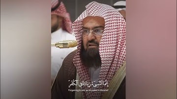 تلاوة جميله من سورة يونس / عبدالرحمن السديس