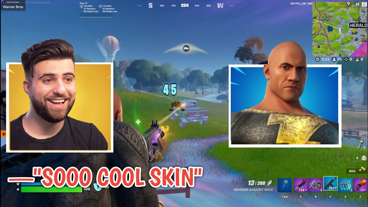 Black Adam Skin Gameplay  — SypherPK