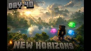Walking to Minecraft's World Border | Relaxing ASMR Longplay - Day 40