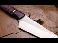 PREMIUM KITCHEN KNIFE WITH MOKUME AND G10 | AMAZING WORK