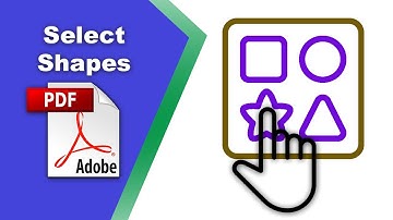 How to select a shape in a pdf file (comment) using Adobe Acrobat Pro DC