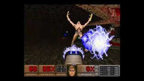 Doom 64 for Doom II (D64D2.WAD) - MAP18 - Dark Entries