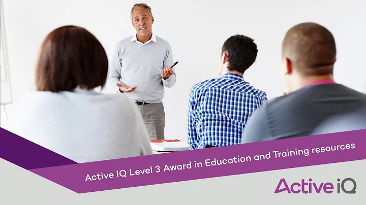 Active IQ Level 3 Award in Education and Training resources