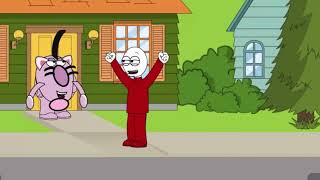 Red d figure ungrounds Ronald (nature cat)/punished
