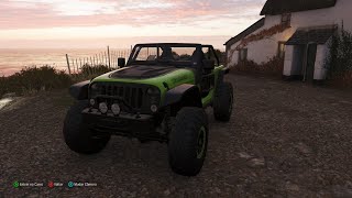 Forza Horizon 4 #01 Primeiro vídeo TEST DRIVE JEEP