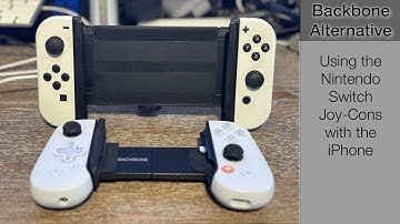 Backbone Alternative - Using the Nintendo Switch Joy-Cons with the iPhone