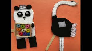 Preschool teacher reads “Please, Mr.  Panda”