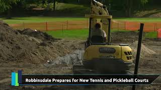 Robbinsdale Prepares for New Tennis and Pickleball Courts