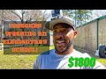 Pressure Washing For an Elementary School Job Recap | $1800 Invoice | Community Work