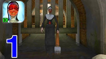 Evil Nun: Gameplay WalkThrough - Sewer Escape Part 1 Version 1.8 Update (Android/iOS)