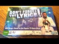 When There S A Will To Sing There S A Wayne Don T Forget The Lyrics Board Game By Parker Brothers