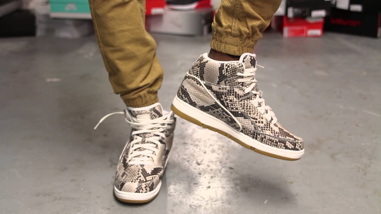 nike air python snakeskin