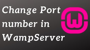 How to change default port number in WAMP