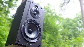 Review! The Sony CORE SS-CS5 Bookshelf Speakers!