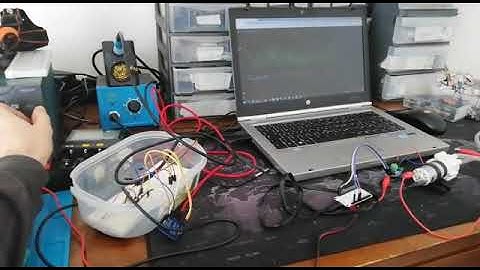 grownode + esp32 + ina219 oscilloscope