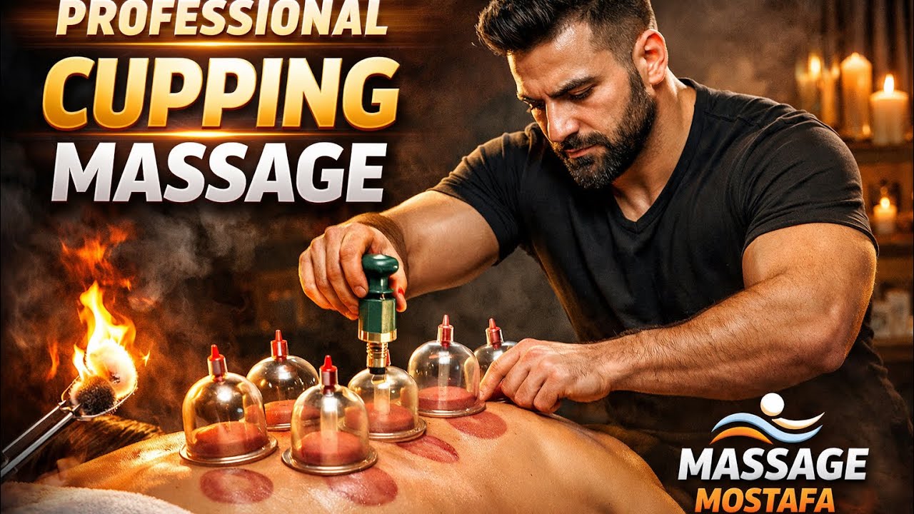 Massage techniques cupping massage and cupping theropy 