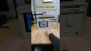 how did touch screens work..in 1980? #shorts