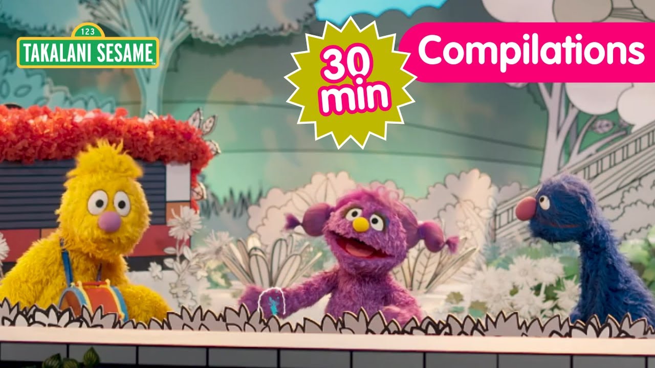 Music & Teamwork with Elmo, Zuzu & Zikwe | Takalani Sesame