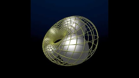 Steiner chain with Villarceau circles (POV-Ray)