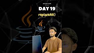 How To Use replaceAll() Method in Java | Java String Methods for Beginners #coding #shorts
