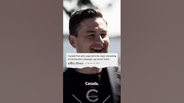 How can you speak for Canada, when you think everything is broken?