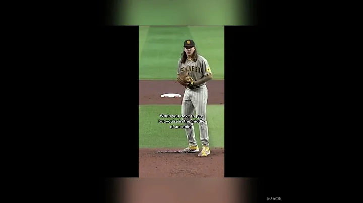 When you have to pee but you’re in the middle of an inning #shorts
