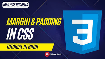 Margin & Padding in CSS Tutorial in Hindi For Beginners | W3 Web School #csstutorial #css