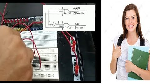 Half Subtractor | EXPERIMENT | STLD | Explained | BY CBR