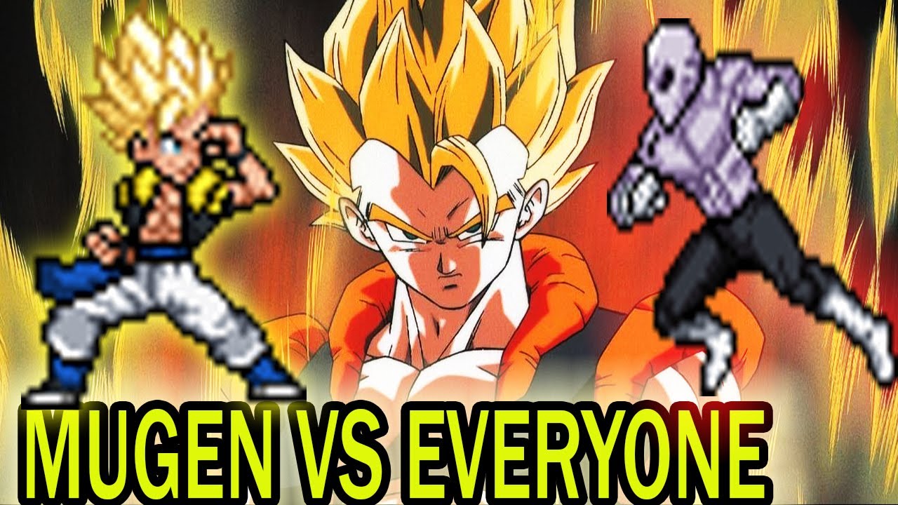 Gogeta SSJ Fusion Reborn MUGEN vs Everyone Dragon Ball Super