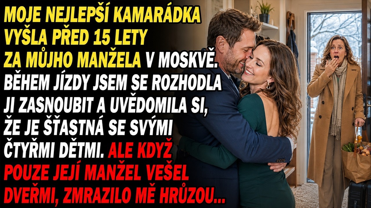Včera večer mi pod dveře pokoje někdo podstrčil lístek. Psaný dětským písmem, roztřesený. Stálo tam: „Soňo, pomoz mamince. Heslo k tátovu počítači je maminčin den narození pozpátku a můj den...