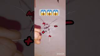 1N4007 diode Bridge rectifier Kaise banaen#shortvideo #shortsfeed #shorts