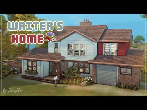 Дом писателя📚│Строительство│Writer's Home│SpeedBuild│NO CC [The Sims 4]