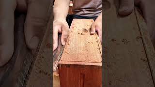 Precision Wood Finishing: Hand Planing and Power Sanding a Wooden Drawer