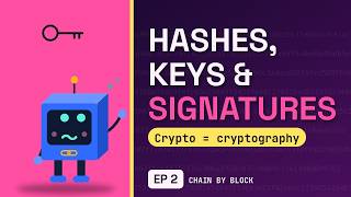 Cryptography Basics: Hashes, Keys & Signatures | Blockchain for Beginners, Ep. 2 Guide