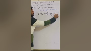 Theory of Equation maths 2A #mathtricks #TheoryOfEquations #Algebra #CompetitiveExams #ZainCrazyMath
