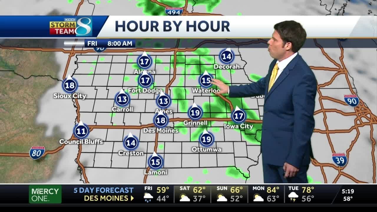 Chances for rain on the horizon - YouTube