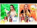 ТЕЛЕПАТИЯ Молочный Коктейль ЧЕЛЛЕНДЖ УГАДАЙ Если Сможешь Twin Telepathy Milkshake Challenge/The liza