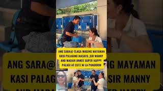 SWEET NI SIR MANNY AND JINKEE PACQUIAO. #shortvideo #cctto