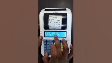 How to Customize Header & Footer in Your Table Top Fast Billing Machine! #tabletop #shortvideo