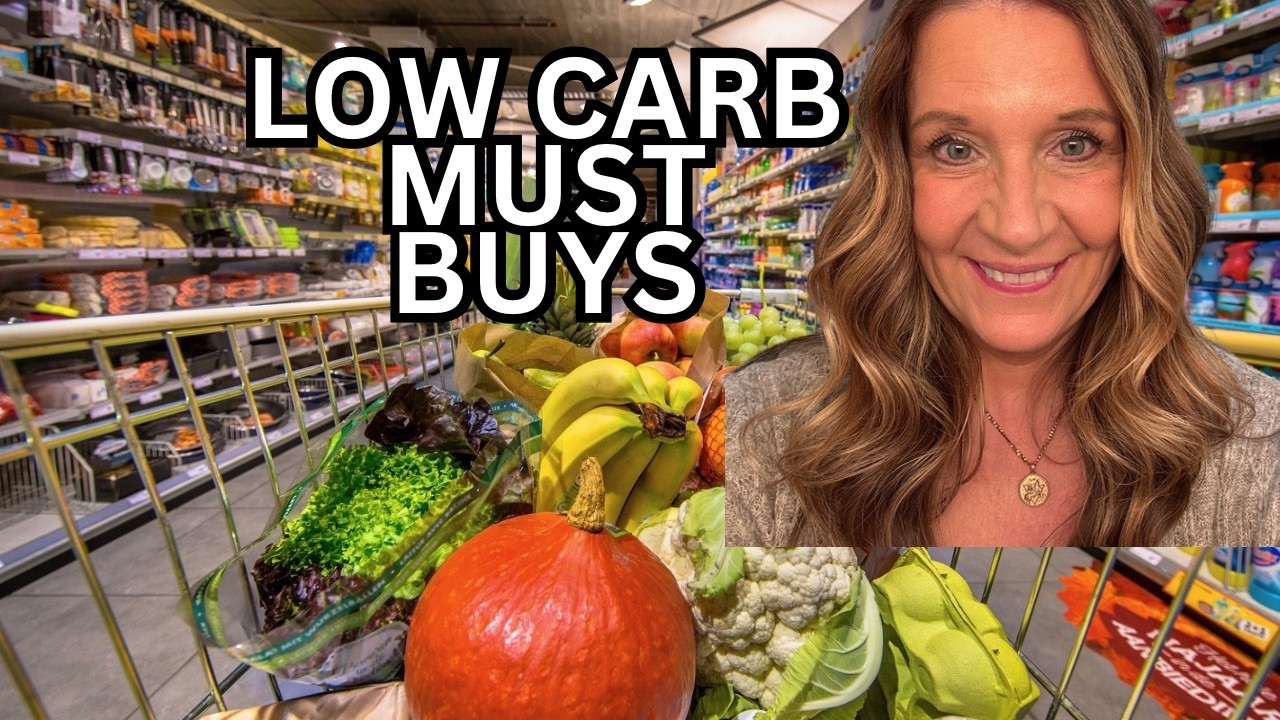 Покупка продуктов для низкоуглеводной диеты + еженедельный план питания | Бюджетные продукты с вы...