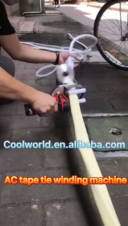 Air Conditioner Tape Winding Machine Air Conditioning Pipe
