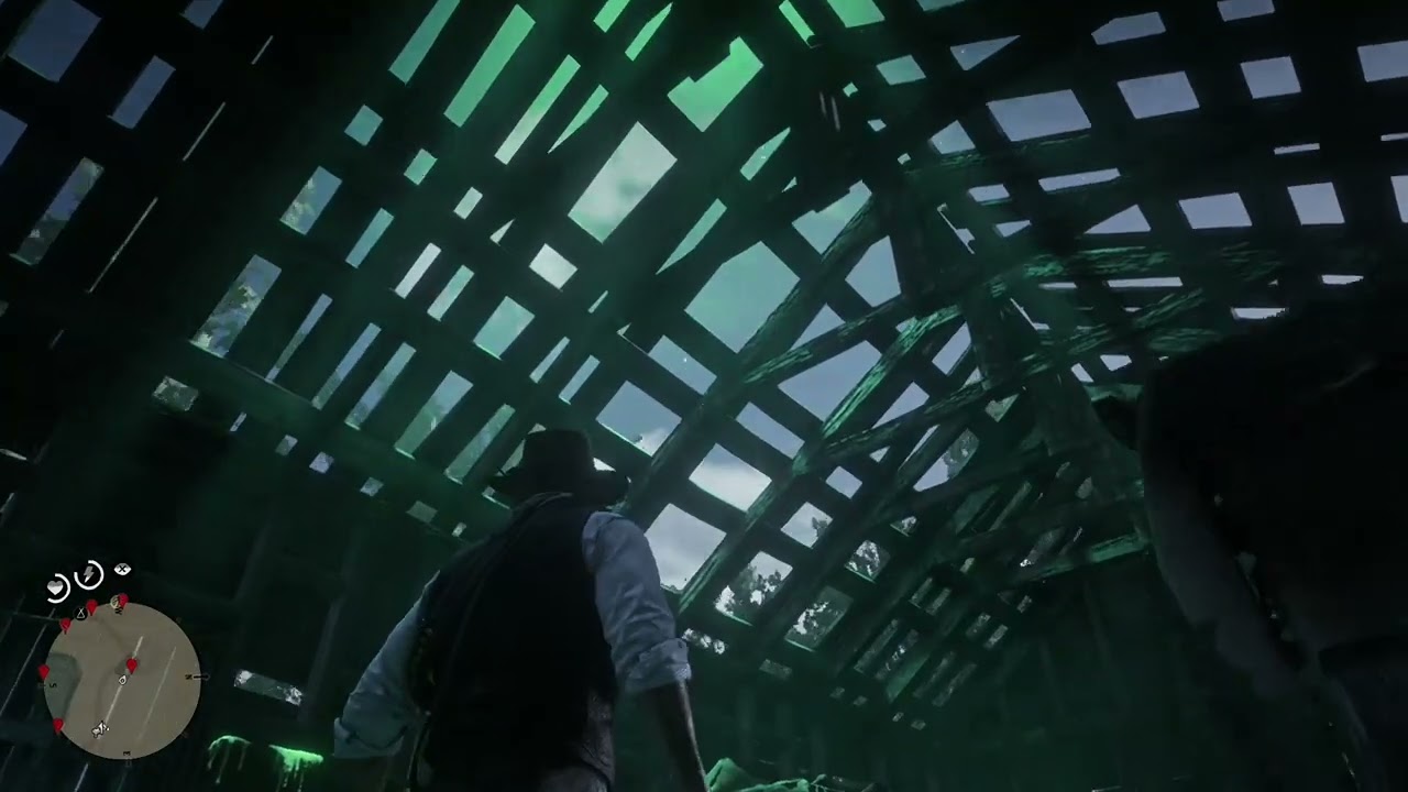 Arthur encounters a UFO at Hani's Bethel rdr2